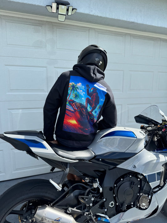 "stay balanced" SURF hoodie