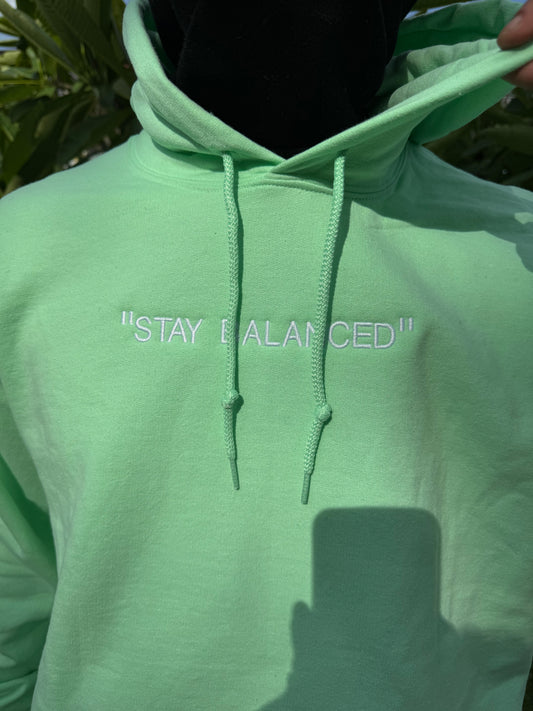 “Stay balanced” OG Mint w/ white