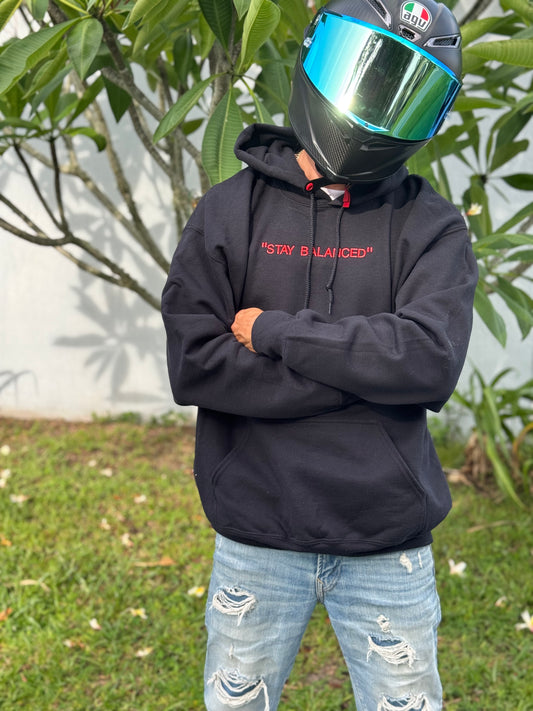 “Stay balanced” OG black and red